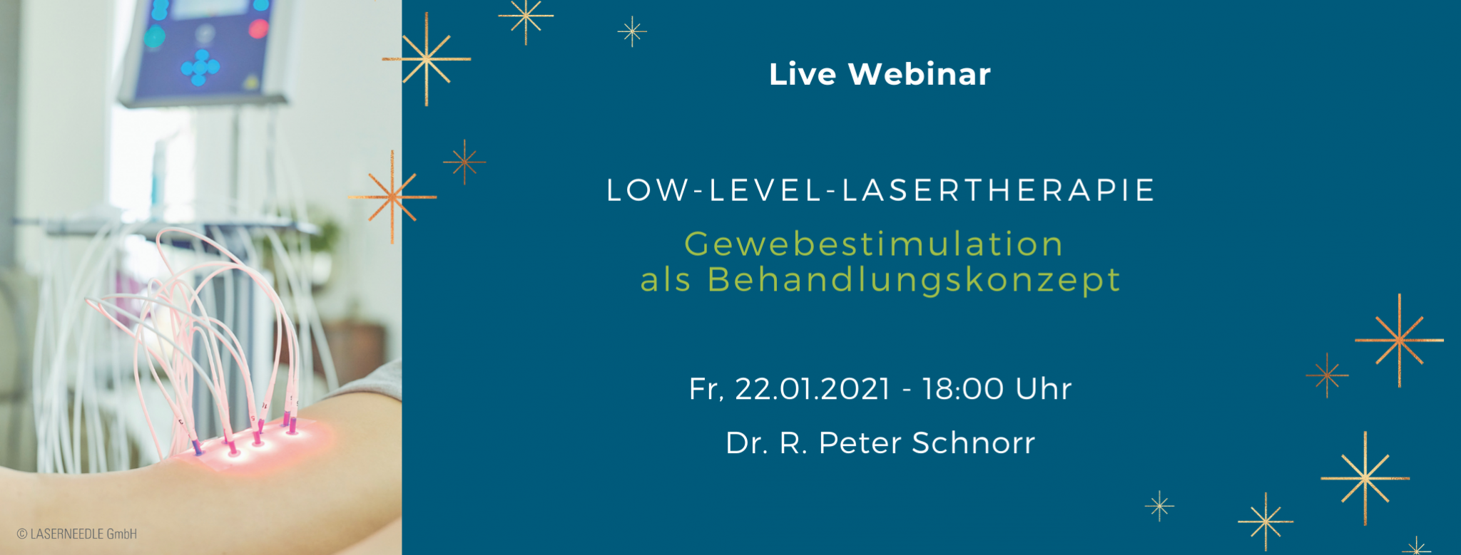 Low-Level-Lasertherapie, Laserneedle, Webinar, Dr. Schnorr, PEROmed